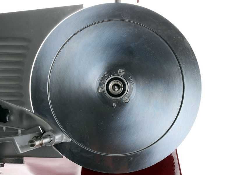 FAC F 275 E ROT - Schwerkraft-Aufschnittmaschine - Klinge 275 mm - fester Schleifaufsatz