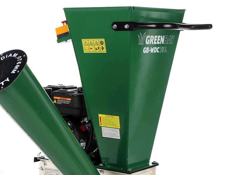 GreenBay GB-WDC 75 L - H&auml;cksler mit Benzinmotor Loncin