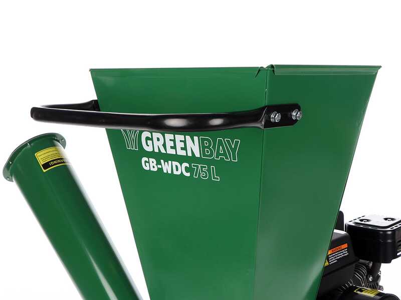 GreenBay GB-WDC 75 L - H&auml;cksler mit Benzinmotor Loncin