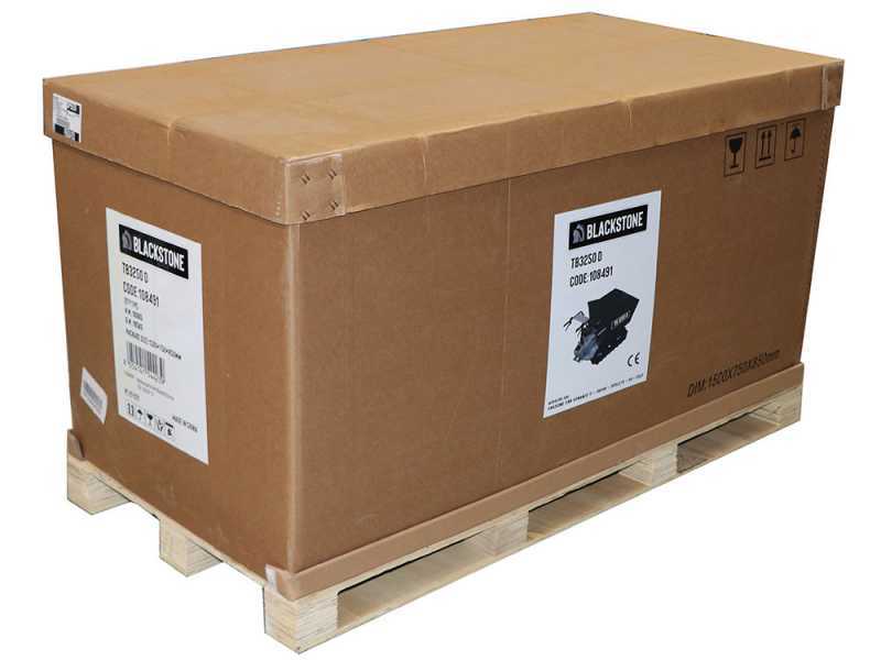 Raupendumper BlackStone TB 3250 D - manuelle Dumper Mulde - maximale Tragf&auml;higkeit 320 kg