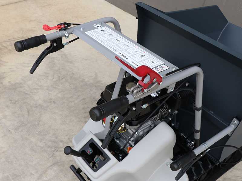 Raupendumper BlackStone TB 3250 D - manuelle Dumper Mulde - maximale Tragf&auml;higkeit 320 kg