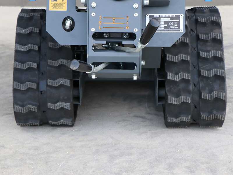 Raupendumper EuroMech EM400H-Agri - Ausziehbare Mulde - 400 kg Nutzlast