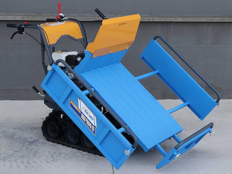 Raupendumper EuroMech EM400H-Agri - Ausziehbare Mulde - 400 kg Nutzlast