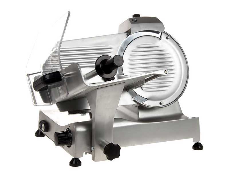 FAC F250E Aufschnittmaschine - CE-Kennzeichnung  - aus eloxierter Aluminiumlegierung