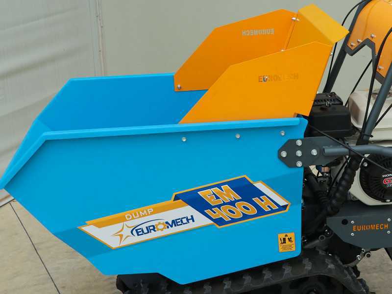 Raupendumper EuroMech EM400H-Dump - Dumper Mulde mit 400 Kg Nutzlast