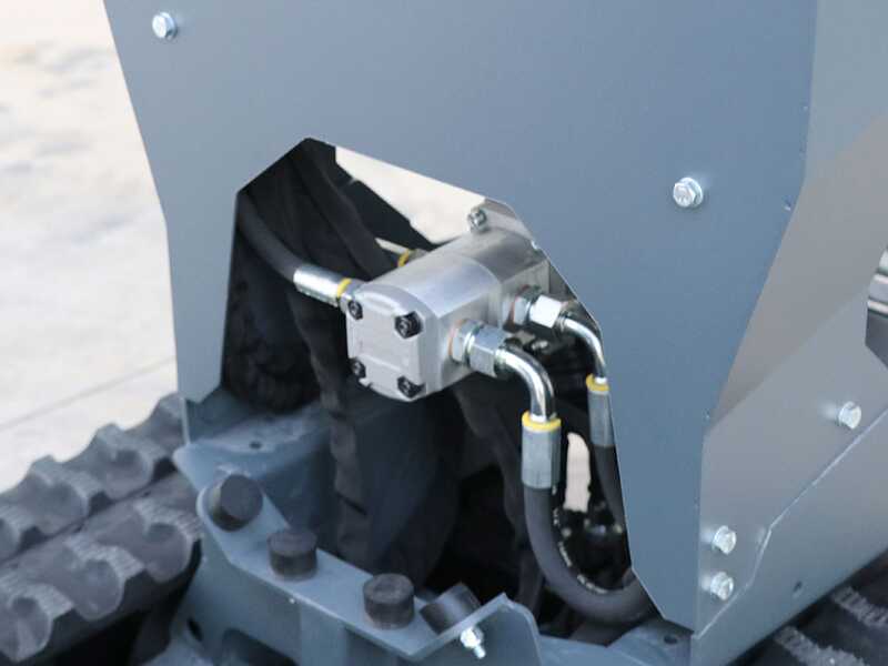 Raupendumper EuroMech EM500H-Dump &amp; Shovel - 500 kg Dumper Mulde mit hydraulischem Kippsystem mit Schaufel