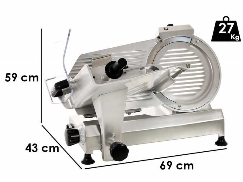 FAC F300CL - Aufschnittmaschine - CE-Kennzeichnung - aus eloxiertem Aluminium