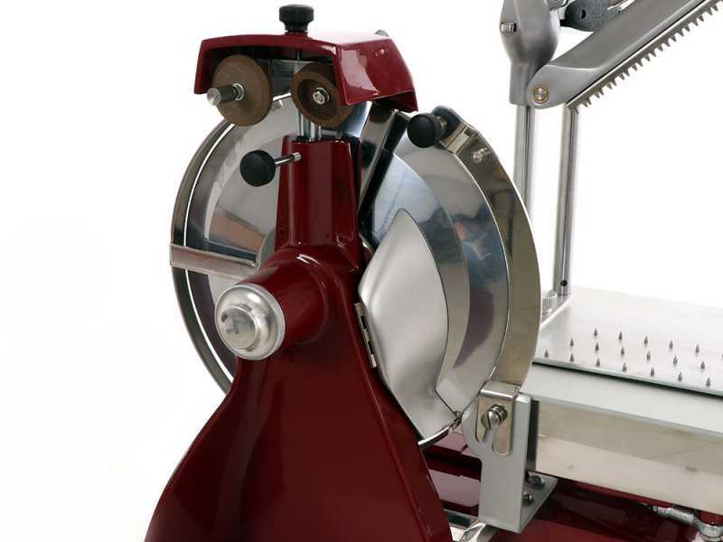 FAC F 300 C Aufschnittmaschine mit blumenf&ouml;rmigem Schwungrad - Curvy Line