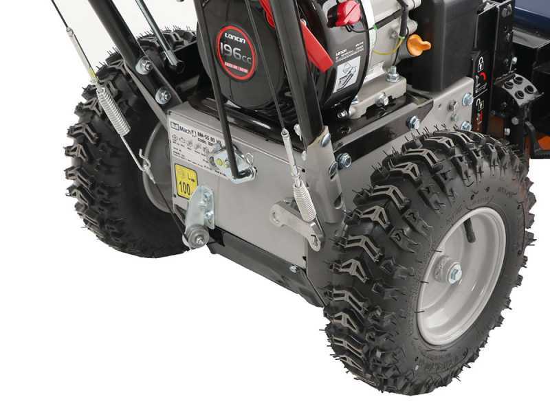 Benzin-Kehrmaschine - Mehrzweckger&auml;t BullMach BM-SS 80 WEL - Arbeitsbreite 80 cm