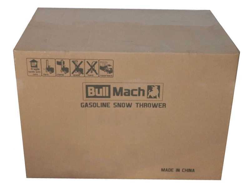 Benzin-Kehrmaschine - Mehrzweckger&auml;t BullMach BM-SS 80 WEL - Arbeitsbreite 80 cm