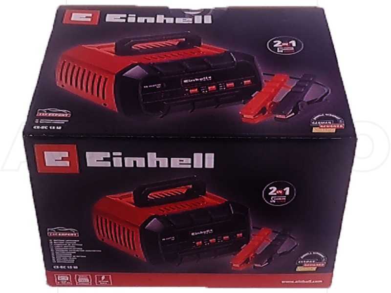 Einhell CE-BC 15 M - Kfz-Ladeger&auml;t - 12V - Kfz- und Motorradbatterie  - Stahl/Kunststoff