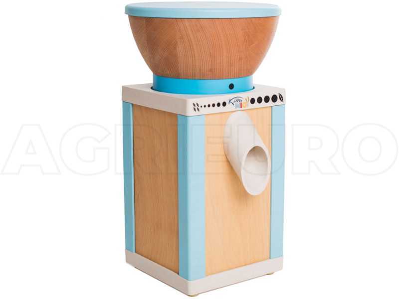 KoMo KoMoMio Blau - Getreidem&uuml;hle aus Buche - 360W
