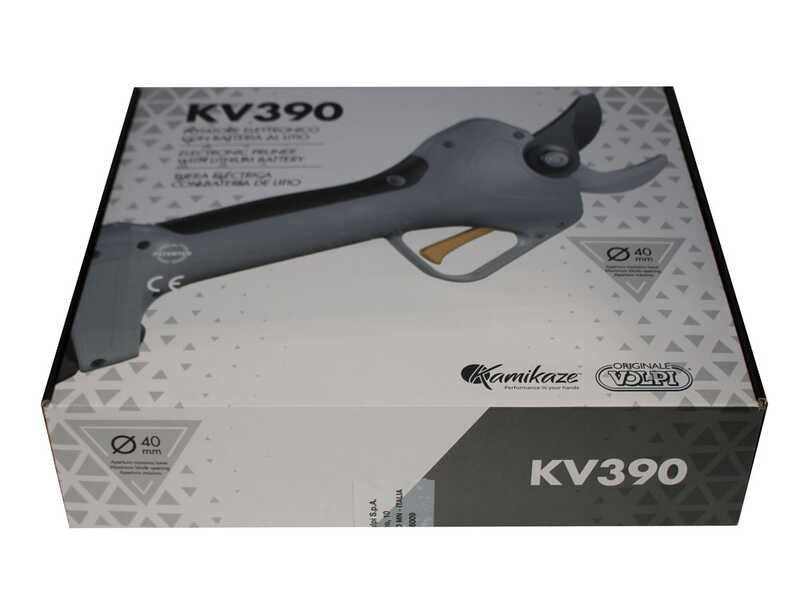 Akku-Baumschere Volpi KV390 - 2 Akkus 21,6 V und 2.5 Ah