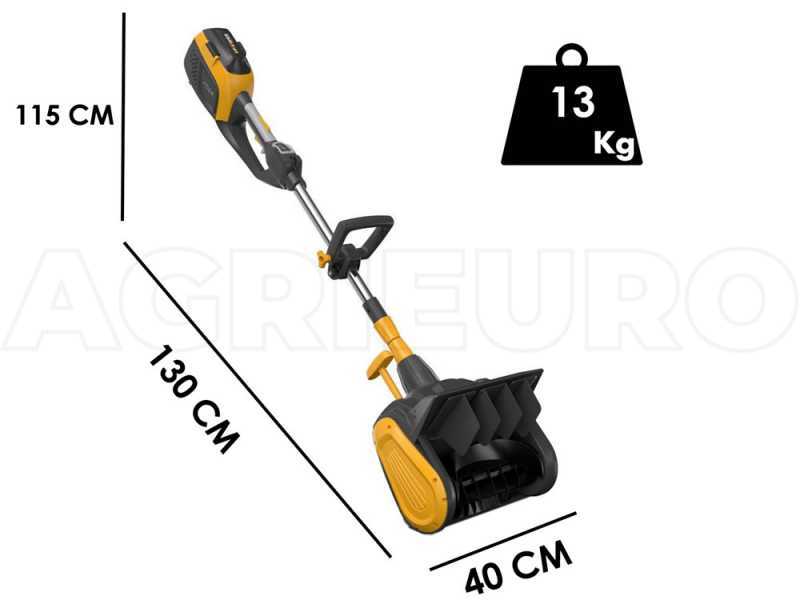 Stiga ST 300e &ndash; Akku-Schneefr&auml;se &ndash; OHNE AKKUS UND LADEGER&Auml;T