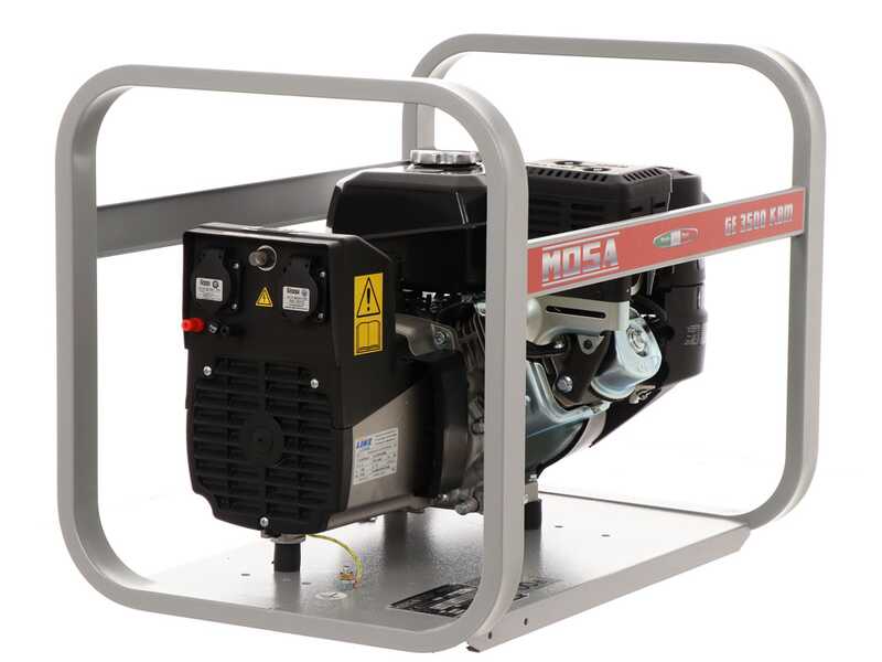 MOSA GE 3500 KBM - Benzin-Stromerzeuger - 2.9 kW - Dauerleistung 2.6 kW - 230V