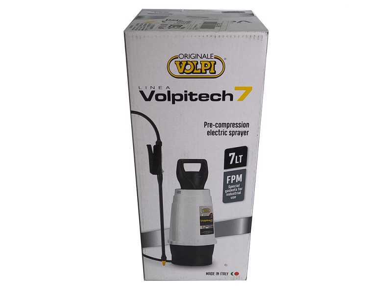Akku-Druckspr&uuml;her VOLPI VOLPITECH VT7 - tragbar - R&uuml;ckenspritze - 7 Liter
