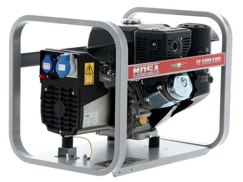 MOSA GE 5000 KBM - 230V Stromerzeuger - 4.4 kW - Kohler Motor - Wechselstromgenerator Made in Italy