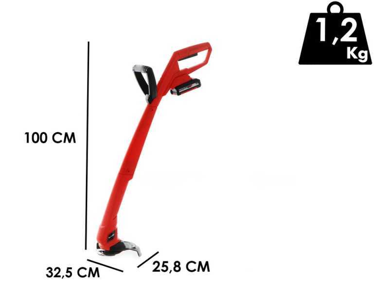Einhell GC-CT 18/24 LI P - Akku-Rasentrimmer - Akku 18V 1.5Ah - 20 Ersatzmesser