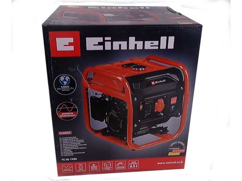 Einhell TC-IG 1100 - Benzin-Inverter Stromerzeuger 1,4 kW - Dauerleistung 1.1 kW - 230V