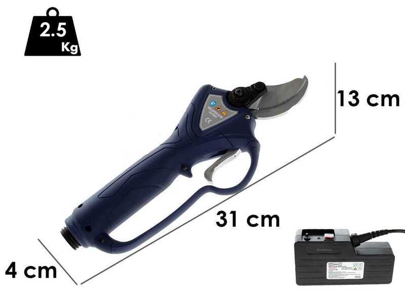 Akku-Baumschere BullMach ARTEMIS 40 PRO - 1 Akku 36V/ 4Ah