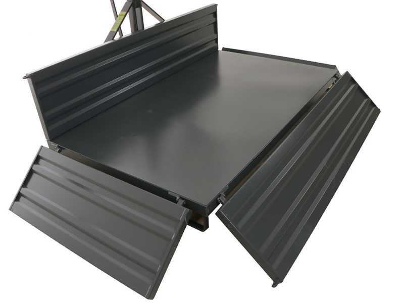 Heckcontainer Blackstone B-TB 180 - Kippbar - 3 abnehmbare Bordw&auml;nde