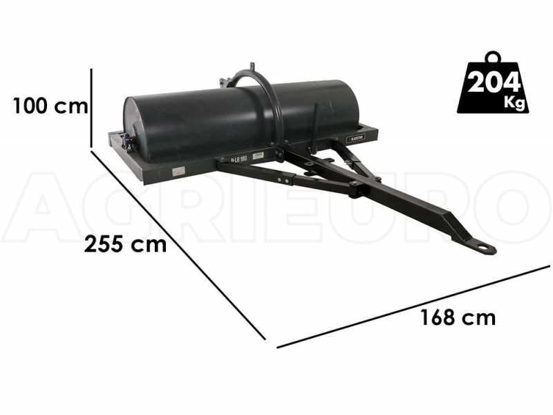 Traktor-Walze Blackstone B-LR 150 Walze, Anh&auml;ngerdeichsel  + Dreipunktaufh&auml;ngung