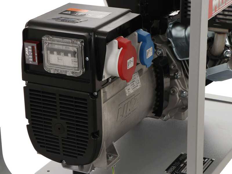MOSA GE 8000 KBT - Benzin-Stromerzeuger 6.4 kW - Dauerleistung 5.6 kW - 400V