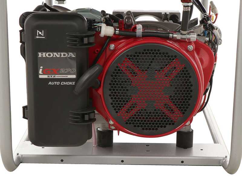 MOSA GE 5000 HBM-L AVR EAS - Benzin-Stromerzeuger 4.4 kW - 230V - Generator Made in Italy - Motor Honda iGX270