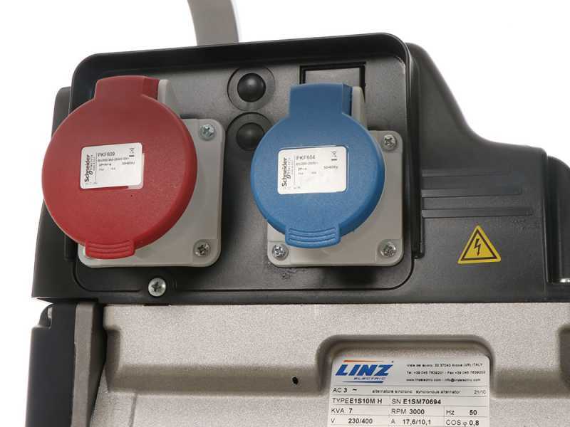 MOSA GE 6500 YDT - Diesel-Stromerzeuger 5.2 kW  - Dauerleistung 4.6 kW - 400V