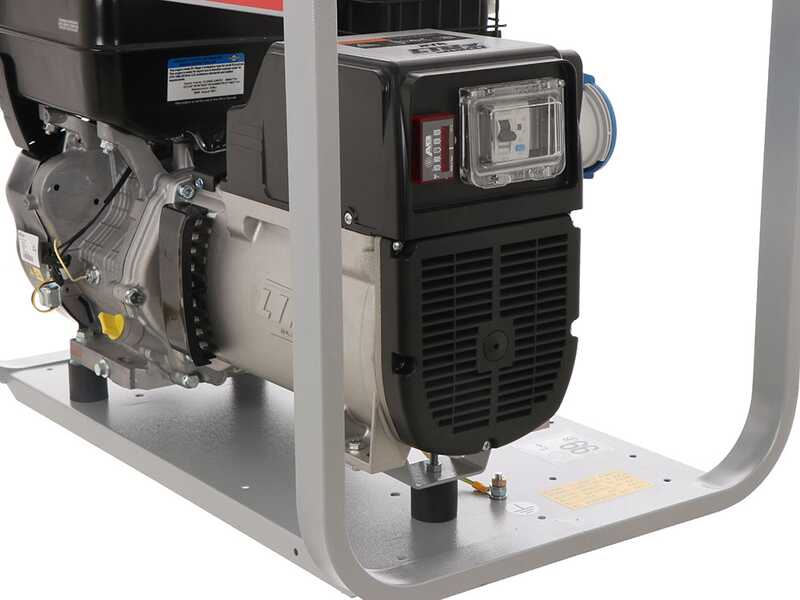 MOSA GE 7000 BBM AVR - Benzin-Stromerzeuger mit AVR-Regelung - 6 kW - Dauerleistung 5 kW - 230V