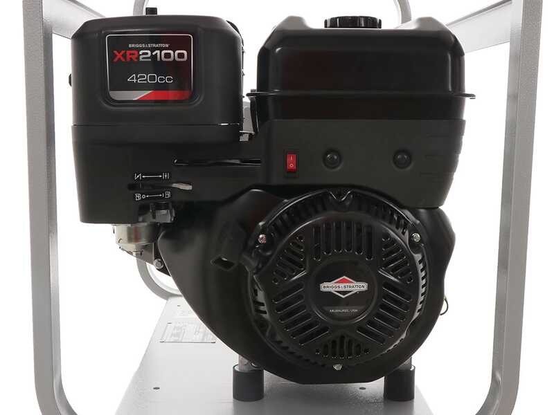 MOSA GE 7000 BBM AVR - Benzin-Stromerzeuger mit AVR-Regelung - 6 kW - Dauerleistung 5 kW - 230V