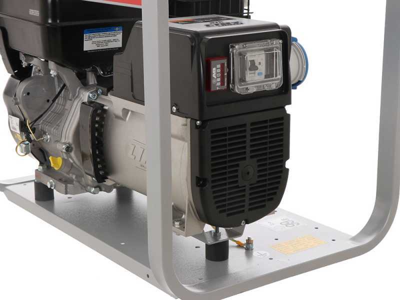 MOSA GE 7000 BBM AVR - Benzin-Stromerzeuger mit AVR-Regelung - 6 kW - Dauerleistung 5 kW einphasig