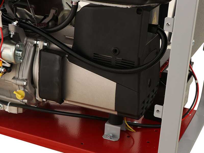 MOSA GE S-5000 BBM AVR EAS - Benzin-Stromerzeuger mit AVR-Regelung und Elektrostarter 4.5 kW - Dauerleistung 3.6 kW - 230V - Motor B&amp;S XR1450