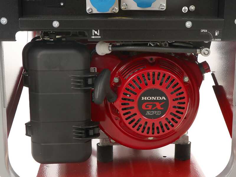 MOSA GE S-5000 HBM AVR - Benzin-Stromerzeuger mit AVR-Regelung 4.4 kW - Dauerleistung 3.6 kW - 230V