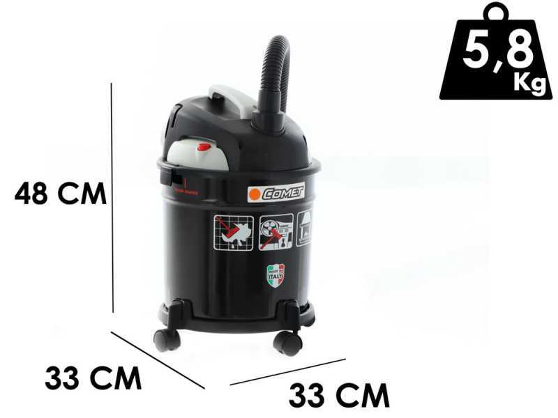 Staubsauger/Aschesauger Comet CM 20 S - Multifunktion 4 in 1 - Premium Serie