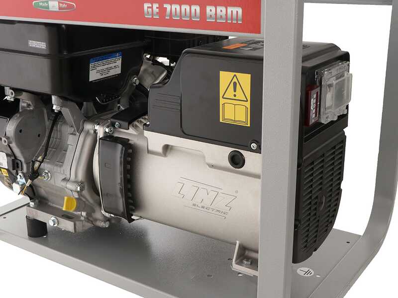 MOSA GE 7000 BBM - Benzin Stromerzeuger -  6 kW - Dauerleistung 5 kW - 230V