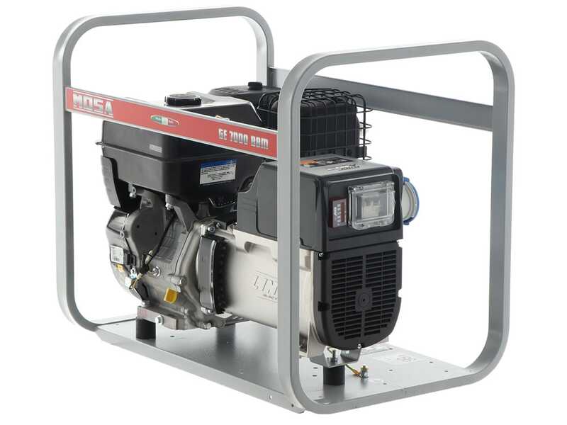 MOSA GE 7000 BBM - Benzin Stromerzeuger -  6 kW - Dauerleistung 5 kW - 230V