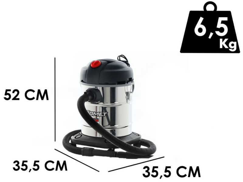 Trocken- und Nasssauger Comet CV 20 X - leise - Beh&auml;lter 20 lt - Serie Premium