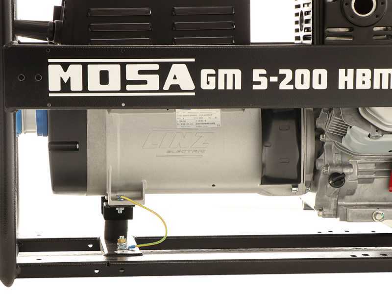 Benzin-Schwei&szlig;ger&auml;t Mosa GM 5-200 HBM - DC-Elektrodenschwei&szlig;en 200A