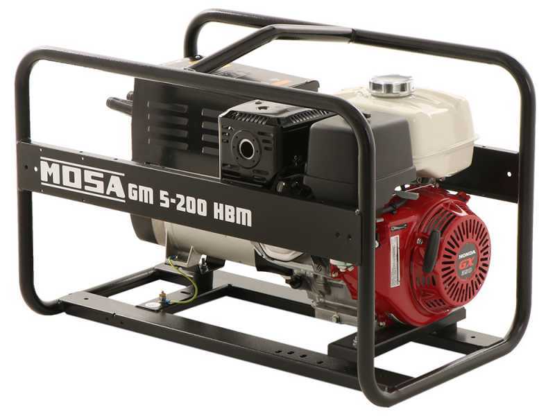 Benzin-Schwei&szlig;ger&auml;t Mosa GM 5-200 HBM - DC-Elektrodenschwei&szlig;en 200A