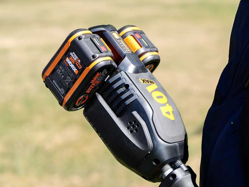 Worx NITRO WG186E - Akku-Rasentrimmer - 2x20V/4Ah