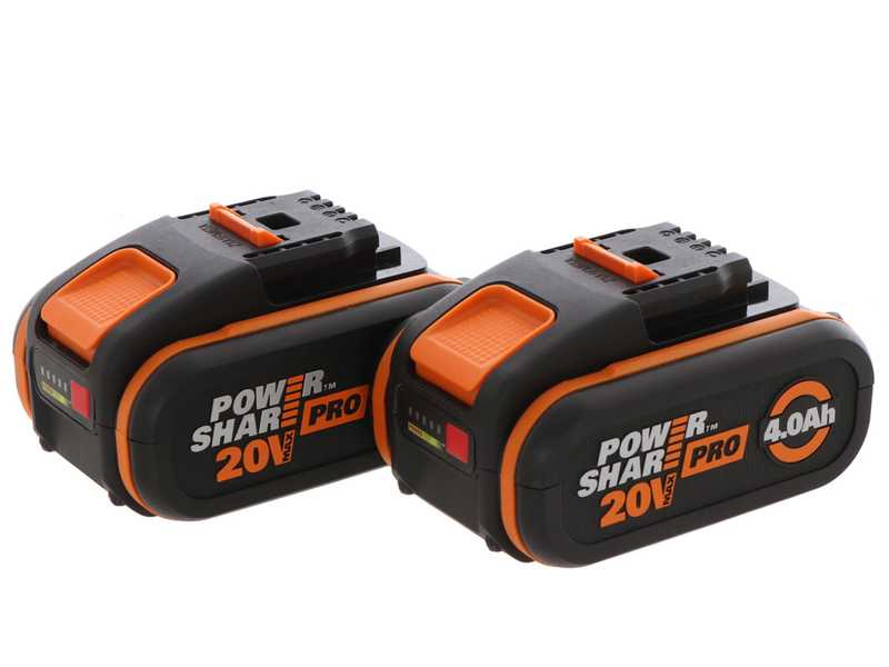 Worx NITRO WG186E - Akku-Rasentrimmer - 2x20V/4Ah