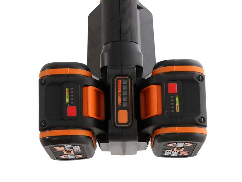 WORX NITRO WG585E - Akku-Laubbl&auml;ser - 2x20V/4Ah