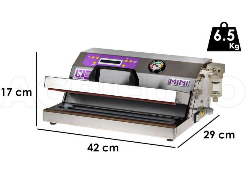 Besser Vacuum MINI - Professionelles Vakuumierger&auml;t - Schwei&szlig;leiste 32 cm 