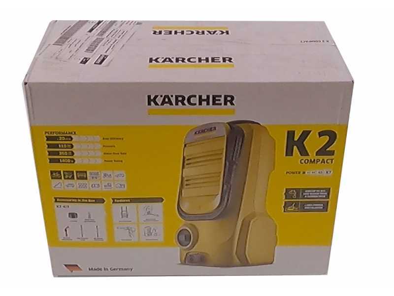 Kaltwasser-Hochdruckreiniger K&auml;rcher K2 Compact - 110 bar