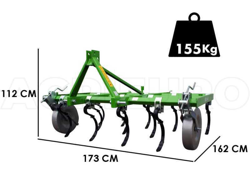 Leichtgrubber Bomet Dorado f&uuml;r - 11 Zinken - Arbeitsbreite 170 cm