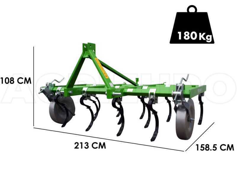 Leichtgrubber Bomet Dorado - 14 Zinken - Arbeitsbreite 210 cm