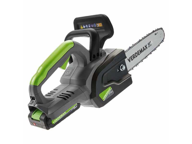 Akku-Kettens&auml;ge Verdemax SE20  - 20V 2Ah - Schwert  25 cm