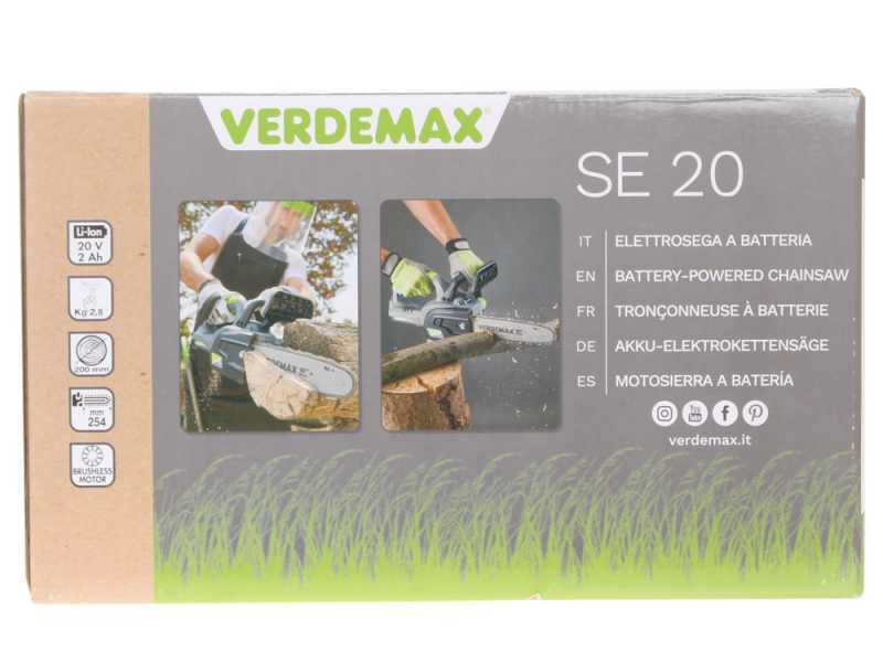Akku-Kettens&auml;ge Verdemax SE20  - 20V 2Ah - Schwert  25 cm