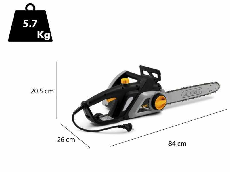 Alpina ACS 200 ET 16 - Elektro-Kettens&auml;ge 2000W - Schwert 40 cm